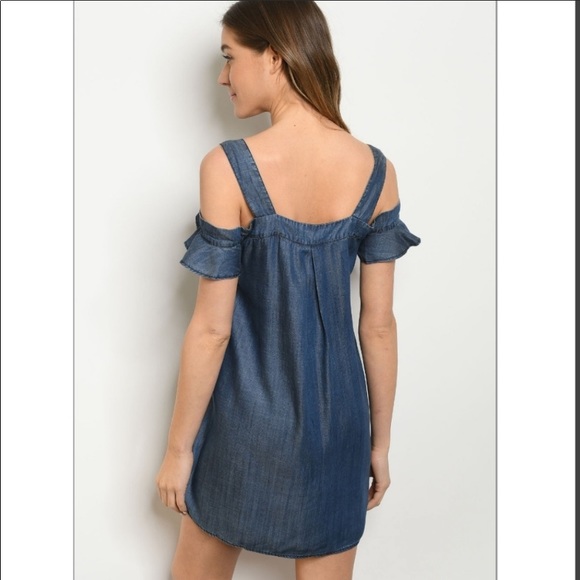 Signature 8 Blue Dress - Picture 2 of 2